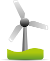 Protection of wind generator installations